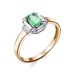 Золотое кольцо с изумрудом