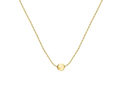 Колье из желтого золота 