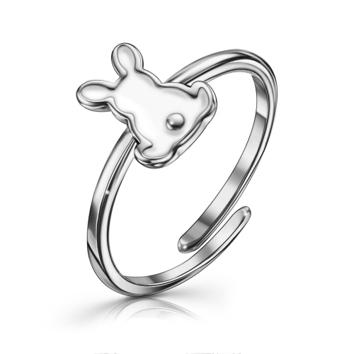 Серебряное кольцо с эмалью