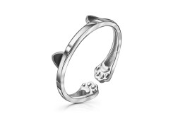 Серебряное кольцо с эмалью