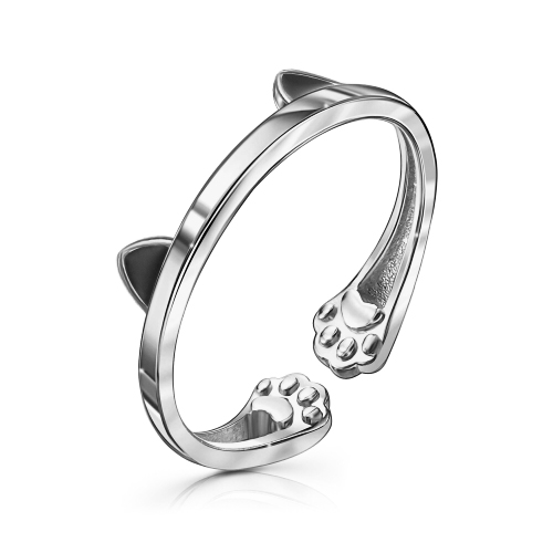 Серебряное кольцо с эмалью