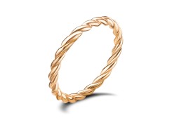 Серебряное кольцо с позолотой