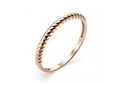 Серебряное кольцо с позолотой