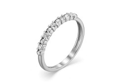 Серебряное кольцо с фианитом