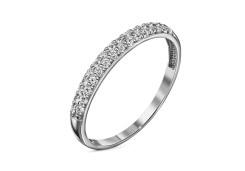 Серебряное кольцо с фианитом