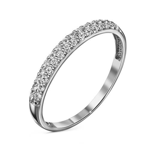 Серебряное кольцо с фианитом