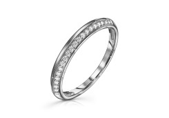 Серебряное кольцо с фианитом
