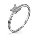 Серебряное кольцо с фианитом