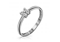 Серебряное кольцо с фианитом