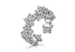 Серебряное кольцо с фианитом