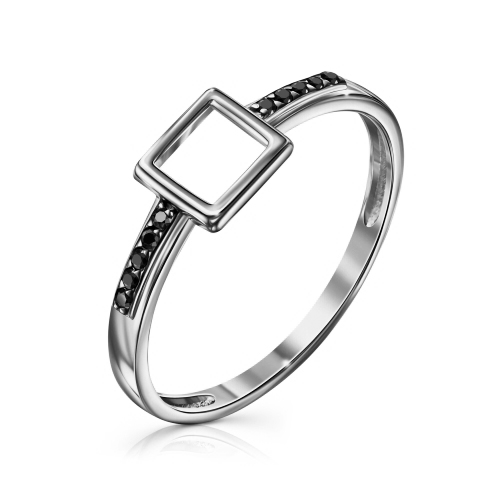 Серебряное кольцо с фианитом