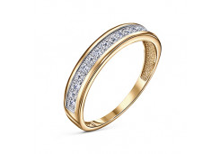 Серебряное кольцо с фианитом