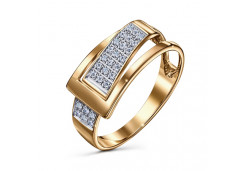 Серебряное кольцо с фианитом