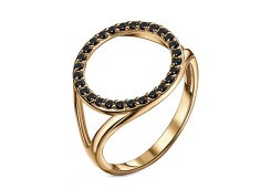 Серебряное кольцо с фианитом