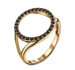 Серебряное кольцо с фианитом