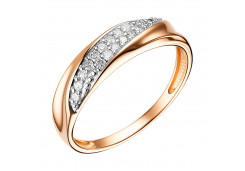 Золотое кольцо с бриллиантом