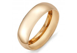 Золотое обручальное кольцо  