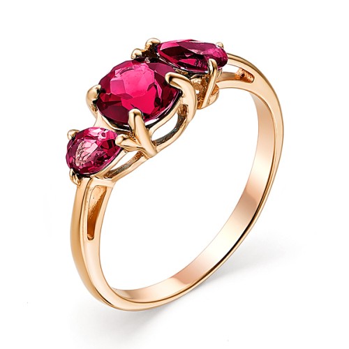 Золотое кольцо с рубином