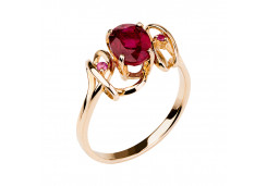 Золотое кольцо с рубином