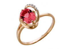 Золотое кольцо с рубином