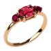 Золотое кольцо с рубином