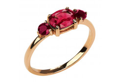 Золотое кольцо с рубином