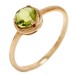 Золотое кольцо с хризолитом