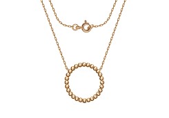 Серебряное колье с позолотой