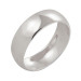 Серебряное обручальное кольцо 