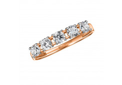 Золотое кольцо с фианитом