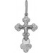 Крест из серебра 