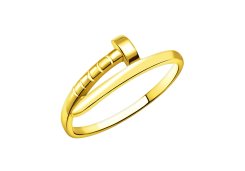 Кольцо из желтого золота 