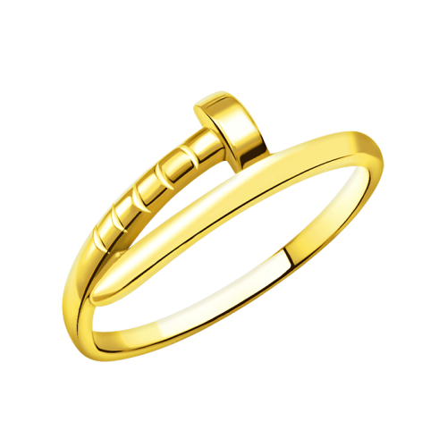 Кольцо из желтого золота 
