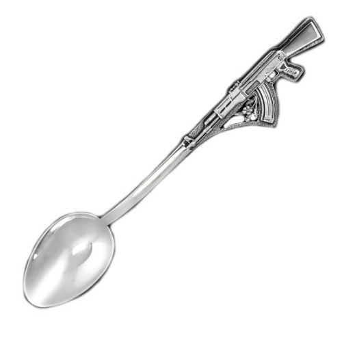 Столовые приборы из серебра 