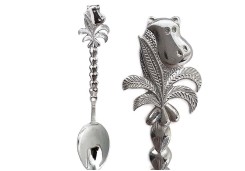 Столовые приборы из серебра 