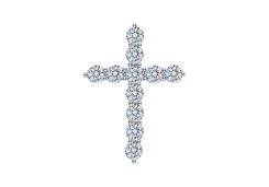 Серебряная подвеска с фианитом