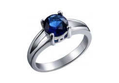 Серебряное кольцо с фианитом