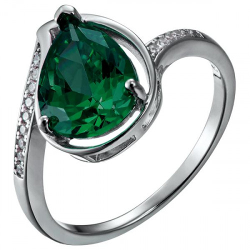 Серебряное кольцо с кварцем