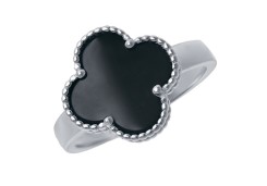 Серебряное кольцо с агатом