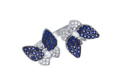 Серебряное кольцо с фианитом