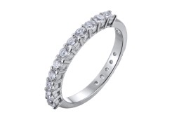 Серебряное кольцо с фианитом