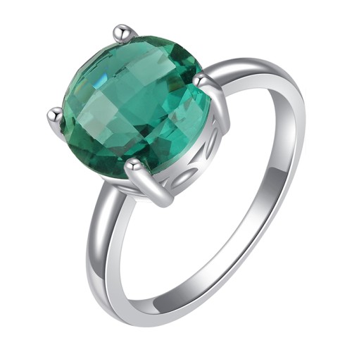 Серебряное кольцо с кварцем