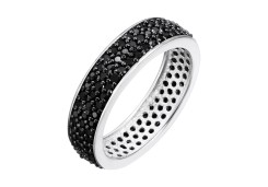 Серебряное кольцо с фианитом