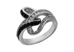 Серебряное кольцо с фианитом
