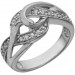 Серебряное кольцо с фианитом