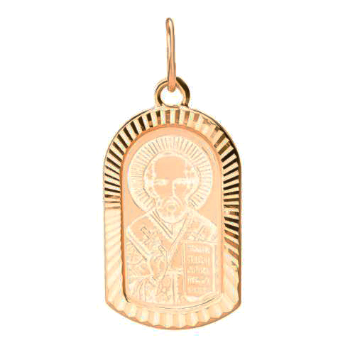 Золотая подвеска 