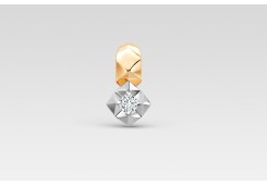 Золотая подвеска с бриллиантом