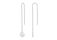 Серебряные cерьги классические