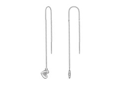 Серебряные cерьги классические