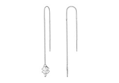 Серебряные cерьги классические